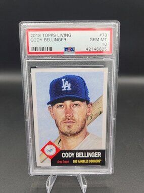 2018 Topps Living #73 Cody Bellinger PSA 10